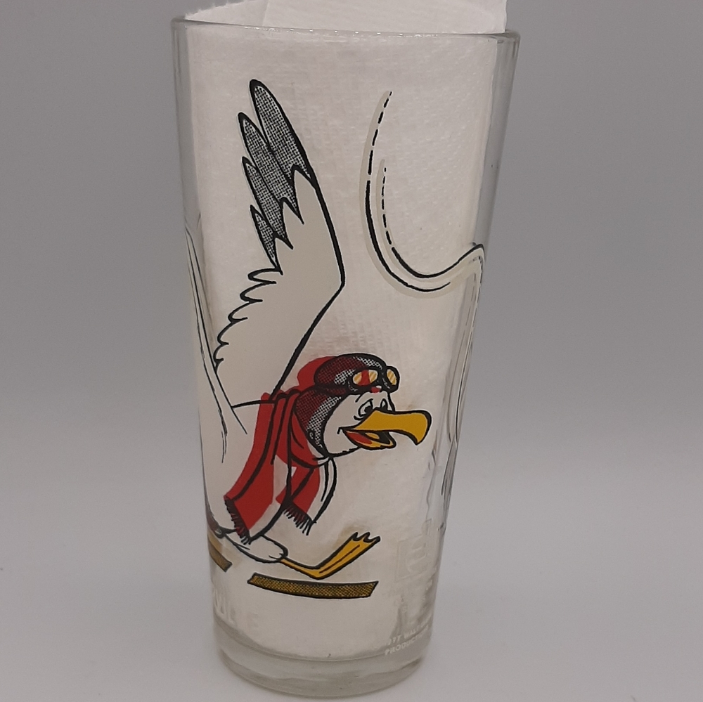 Orville ~ The Rescuers Collection Pepsi Brockway Glass Warner Bros 1977 WL 16 Oz